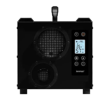 Ionmax+ ED18 19L Smart Industrial Dehumidifier front on view