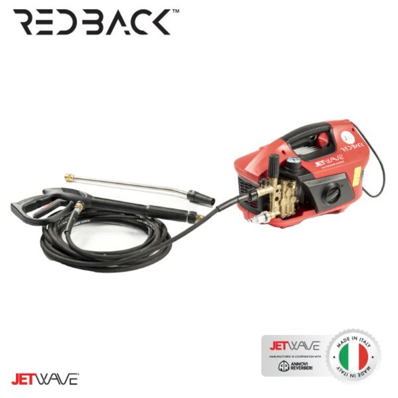 Jetwave Redback Pressure Washer mid angles view